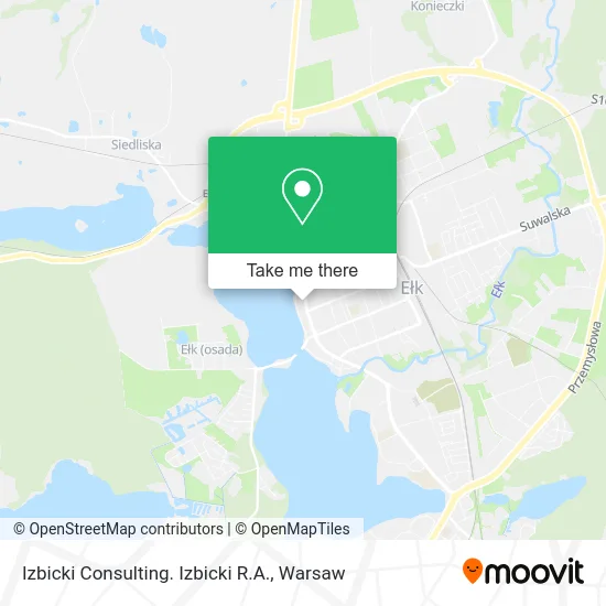 Карта Izbicki Consulting. Izbicki R.A.
