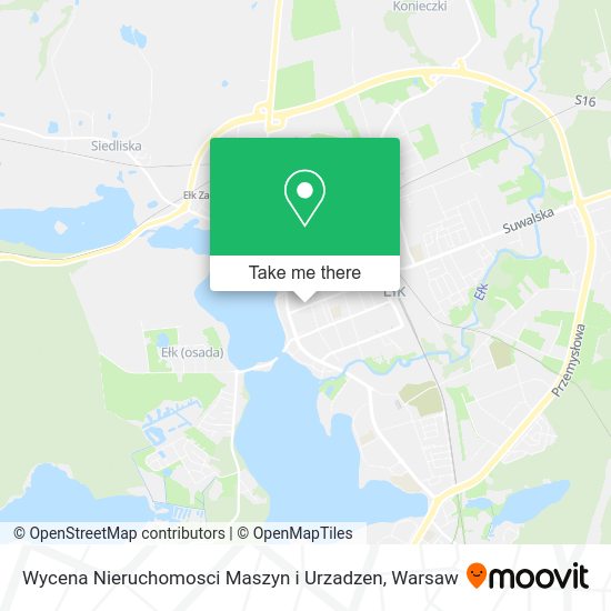 Wycena Nieruchomosci Maszyn i Urzadzen map