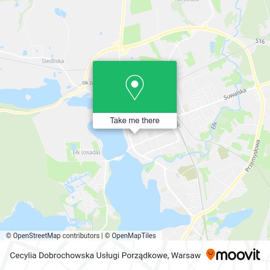 Cecylia Dobrochowska Usługi Porządkowe map