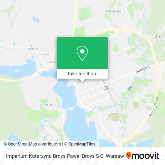 Карта Imperium Katarzyna Brdys Pawel Brdys S C