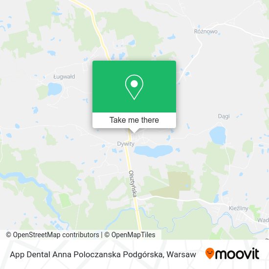 Карта App Dental Anna Poloczanska Podgórska