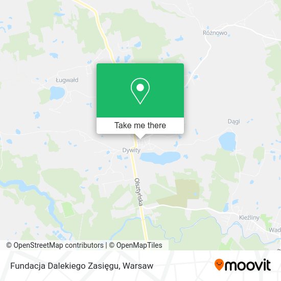 Fundacja Dalekiego Zasięgu map