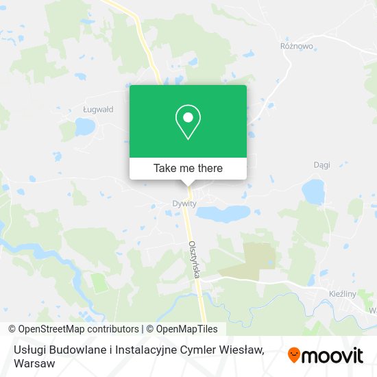 Usługi Budowlane i Instalacyjne Cymler Wiesław map