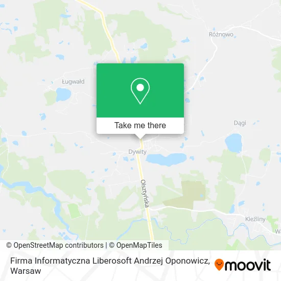 Карта Firma Informatyczna Liberosoft Andrzej Oponowicz