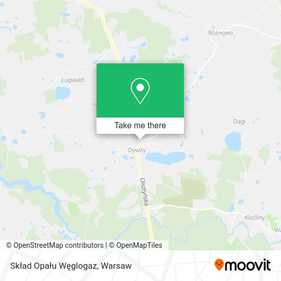 Skład Opału Węglogaz map