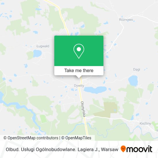 Olbud. Usługi Ogólnobudowlane. Lagiera J. map