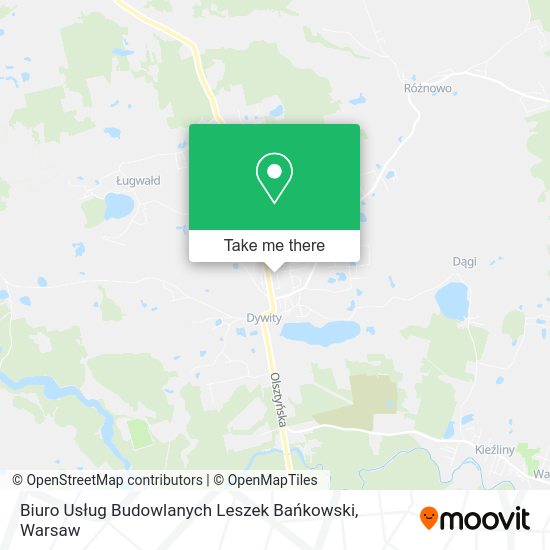 Biuro Usług Budowlanych Leszek Bańkowski map