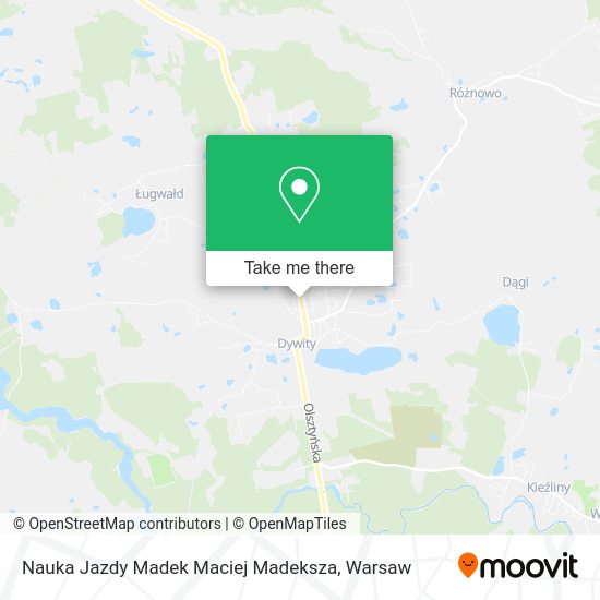 Nauka Jazdy Madek Maciej Madeksza map