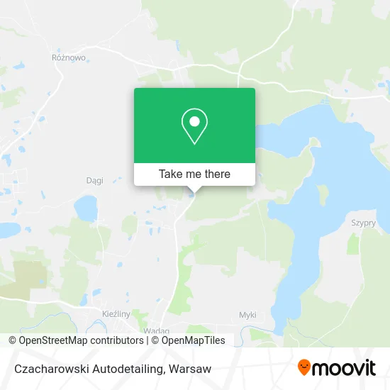 Карта Czacharowski Autodetailing