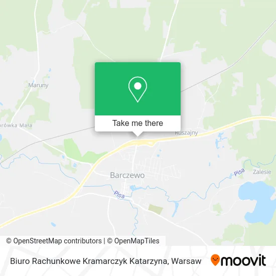 Карта Biuro Rachunkowe Kramarczyk Katarzyna