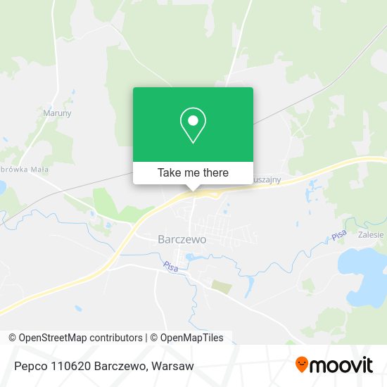 Pepco 110620 Barczewo map