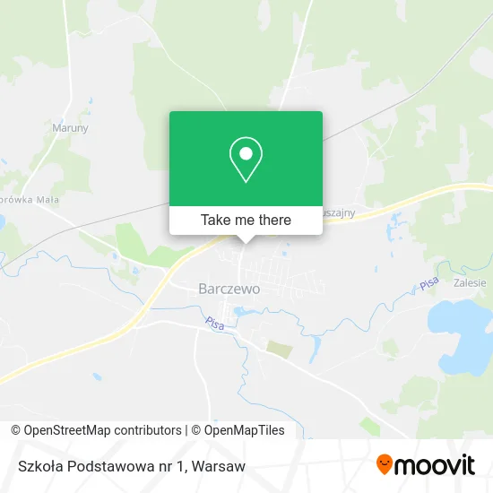 Карта Szkoła Podstawowa nr 1