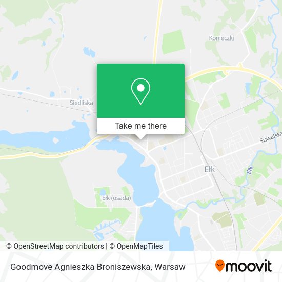 Goodmove Agnieszka Broniszewska map