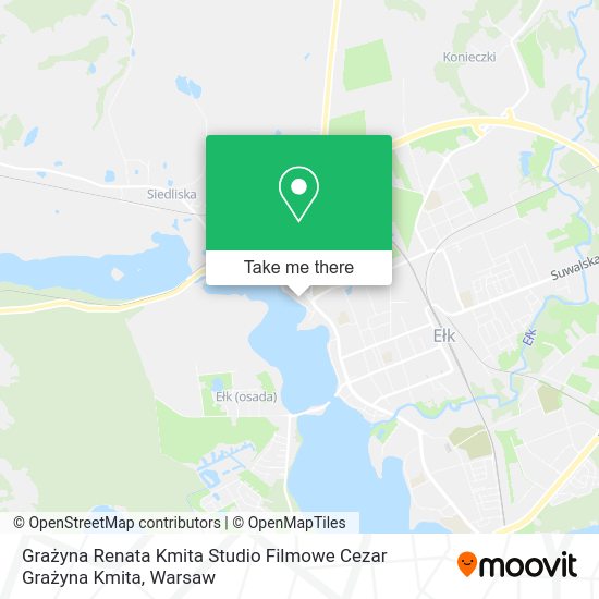 Grażyna Renata Kmita Studio Filmowe Cezar Grażyna Kmita map