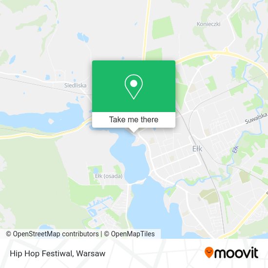 Hip Hop Festiwal map