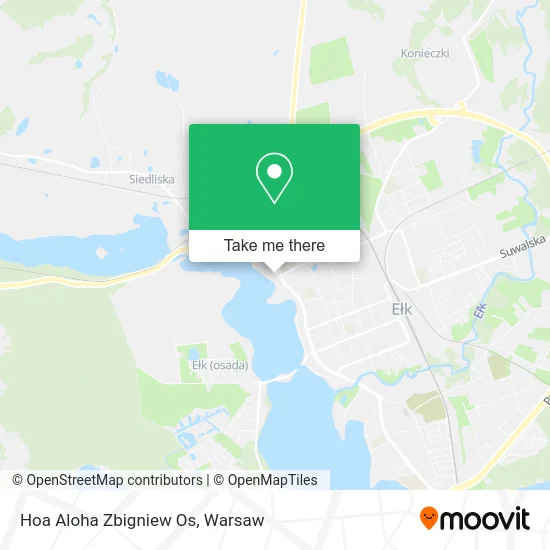 Карта Hoa Aloha Zbigniew Os