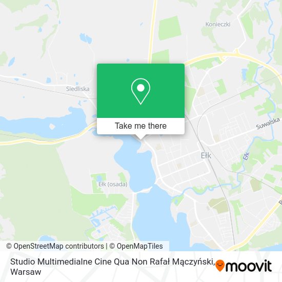 Studio Multimedialne Cine Qua Non Rafał Mączyński map