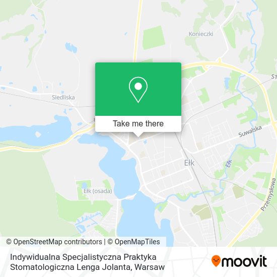 Indywidualna Specjalistyczna Praktyka Stomatologiczna Lenga Jolanta map