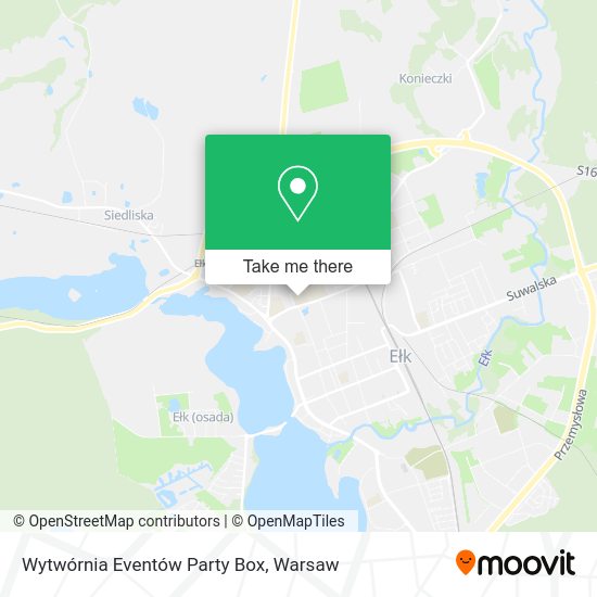 Wytwórnia Eventów Party Box map