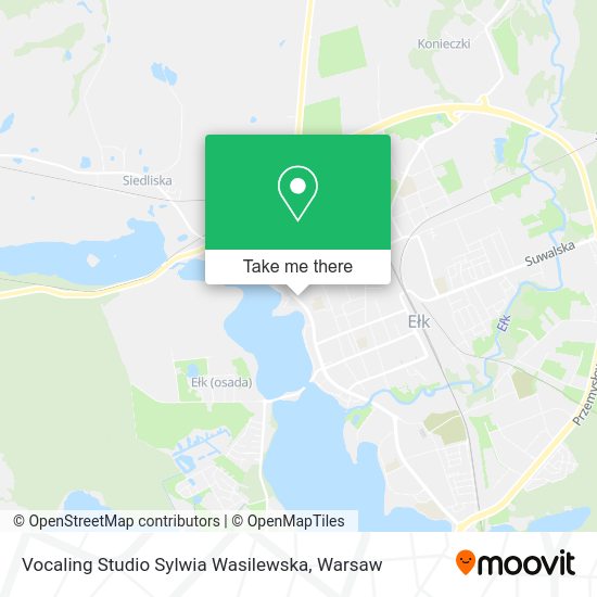 Vocaling Studio Sylwia Wasilewska map