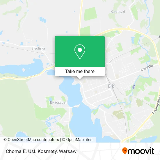 Карта Choma E. Usl. Kosmety