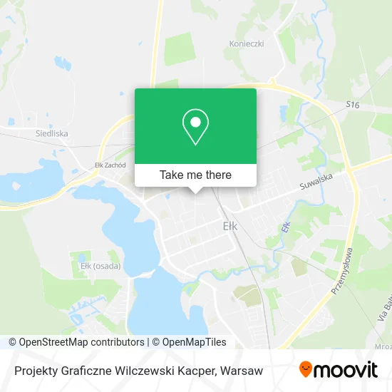 Карта Projekty Graficzne Wilczewski Kacper