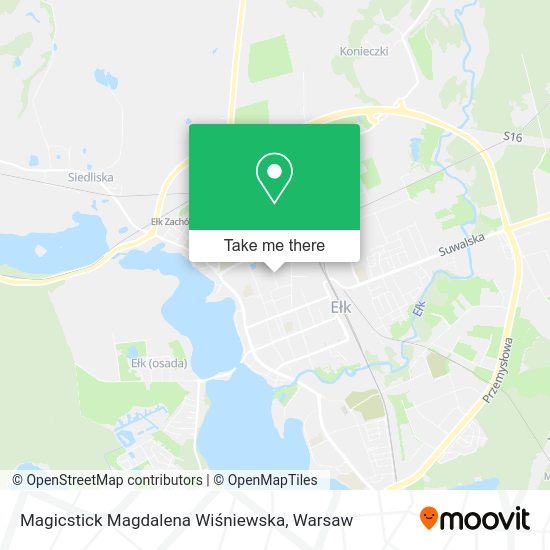 Magicstick Magdalena Wiśniewska map