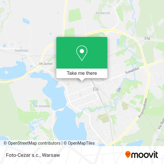 Карта Foto-Cezar s.c.