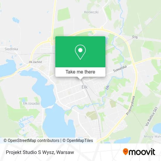 Карта Projekt Studio S Wysz