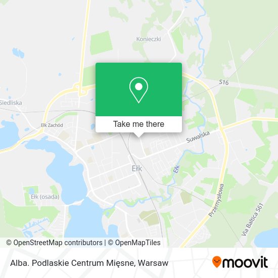 Alba. Podlaskie Centrum Mięsne map