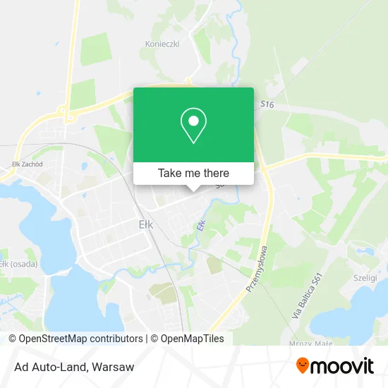 Карта Ad Auto-Land