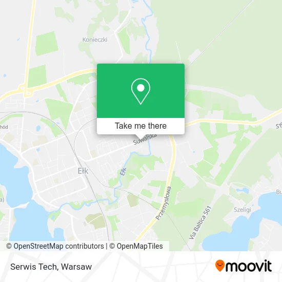 Карта Serwis Tech