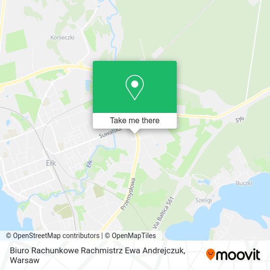 Biuro Rachunkowe Rachmistrz Ewa Andrejczuk map