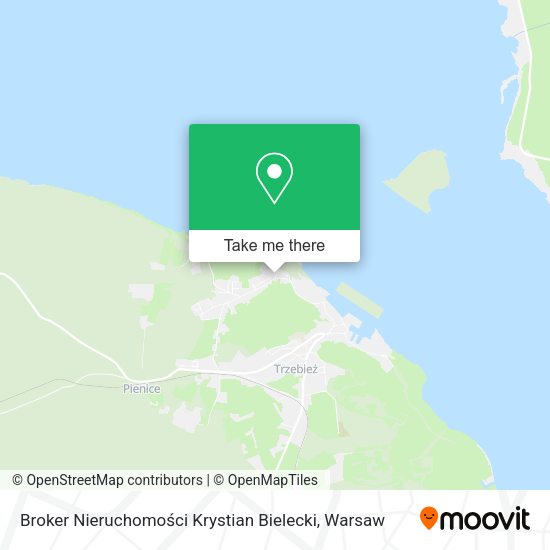 Broker Nieruchomości Krystian Bielecki map