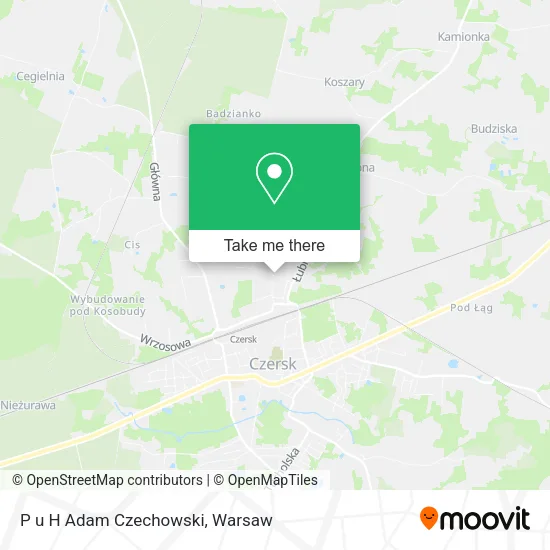 Карта P u H Adam Czechowski