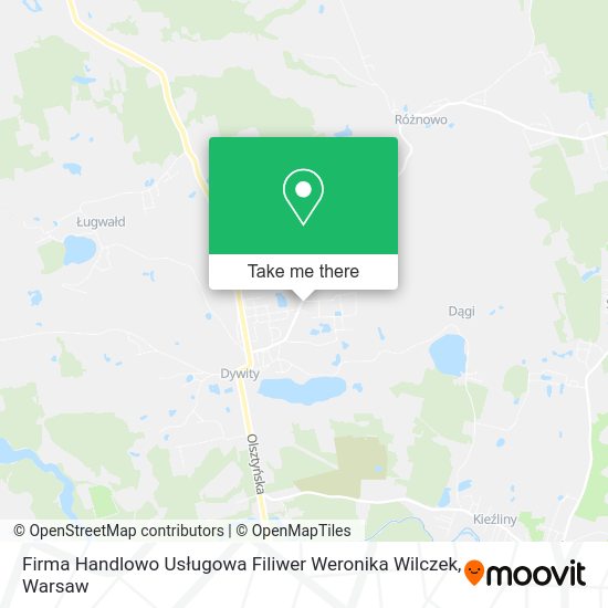 Firma Handlowo Usługowa Filiwer Weronika Wilczek map