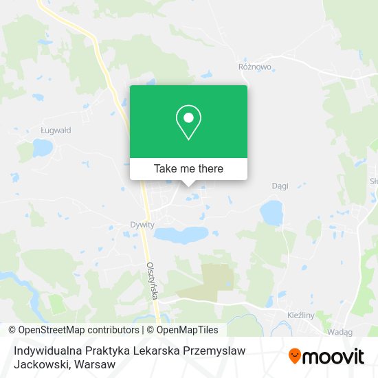 Indywidualna Praktyka Lekarska Przemyslaw Jackowski map