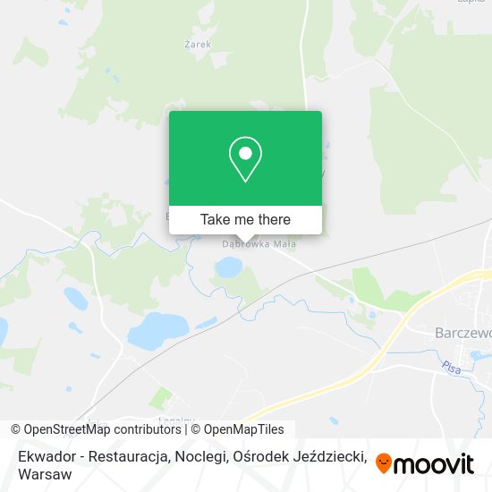 Ekwador - Restauracja, Noclegi, Ośrodek Jeździecki map