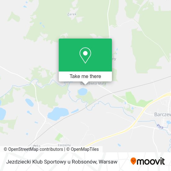 Jezdziecki Klub Sportowy u Robsonów map