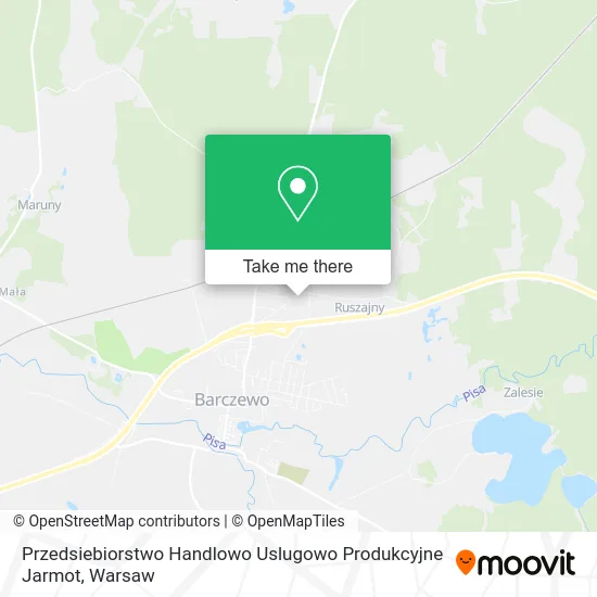 Карта Przedsiebiorstwo Handlowo Uslugowo Produkcyjne Jarmot