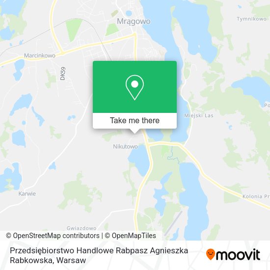 Przedsiębiorstwo Handlowe Rabpasz Agnieszka Rabkowska map