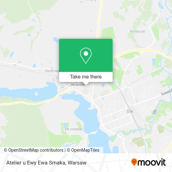 Карта Atelier u Ewy Ewa Smaka