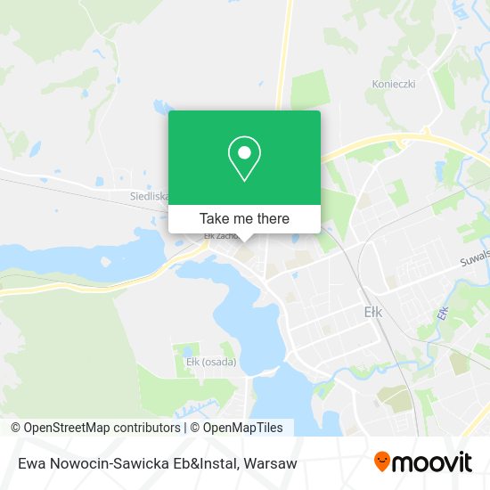 Ewa Nowocin-Sawicka Eb&Instal map