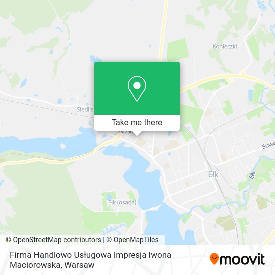 Firma Handlowo Usługowa Impresja Iwona Maciorowska map