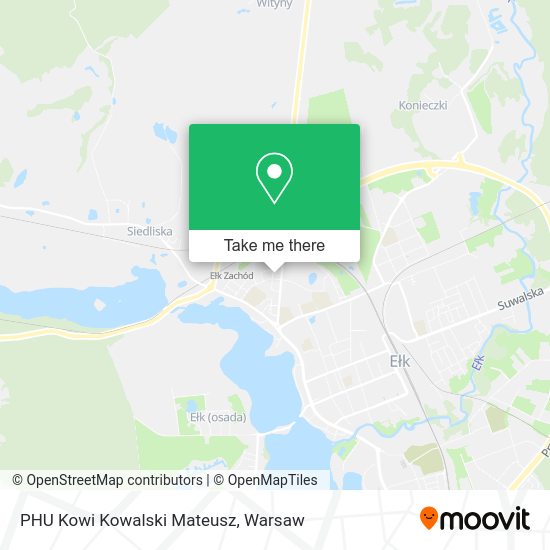 PHU Kowi Kowalski Mateusz map