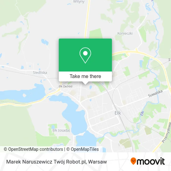 Карта Marek Naruszewicz Twój Robot.pl