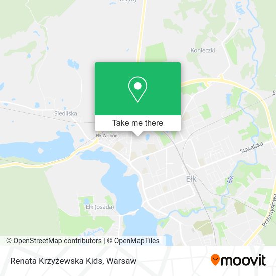 Renata Krzyżewska Kids map