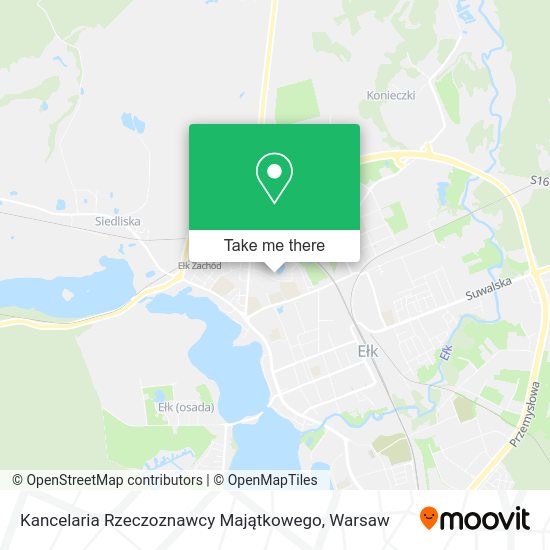 Kancelaria Rzeczoznawcy Majątkowego map