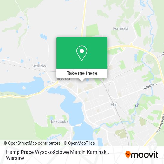 Hamp Prace Wysokościowe Marcin Kamiński map