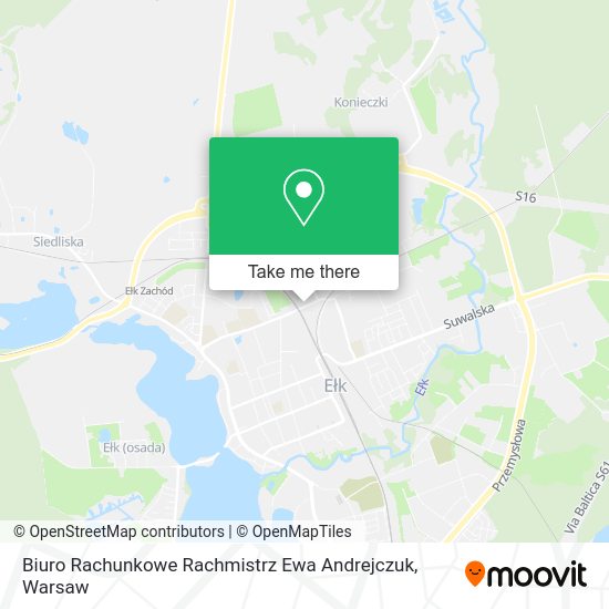 Biuro Rachunkowe Rachmistrz Ewa Andrejczuk map